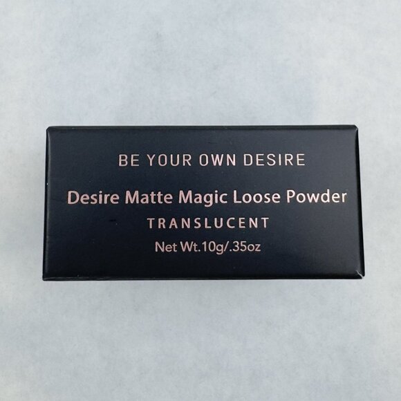BYOD Desire Matte Magic Loose Powder Translucent 10g 0.35 oz NEW - Picture 2 of 8